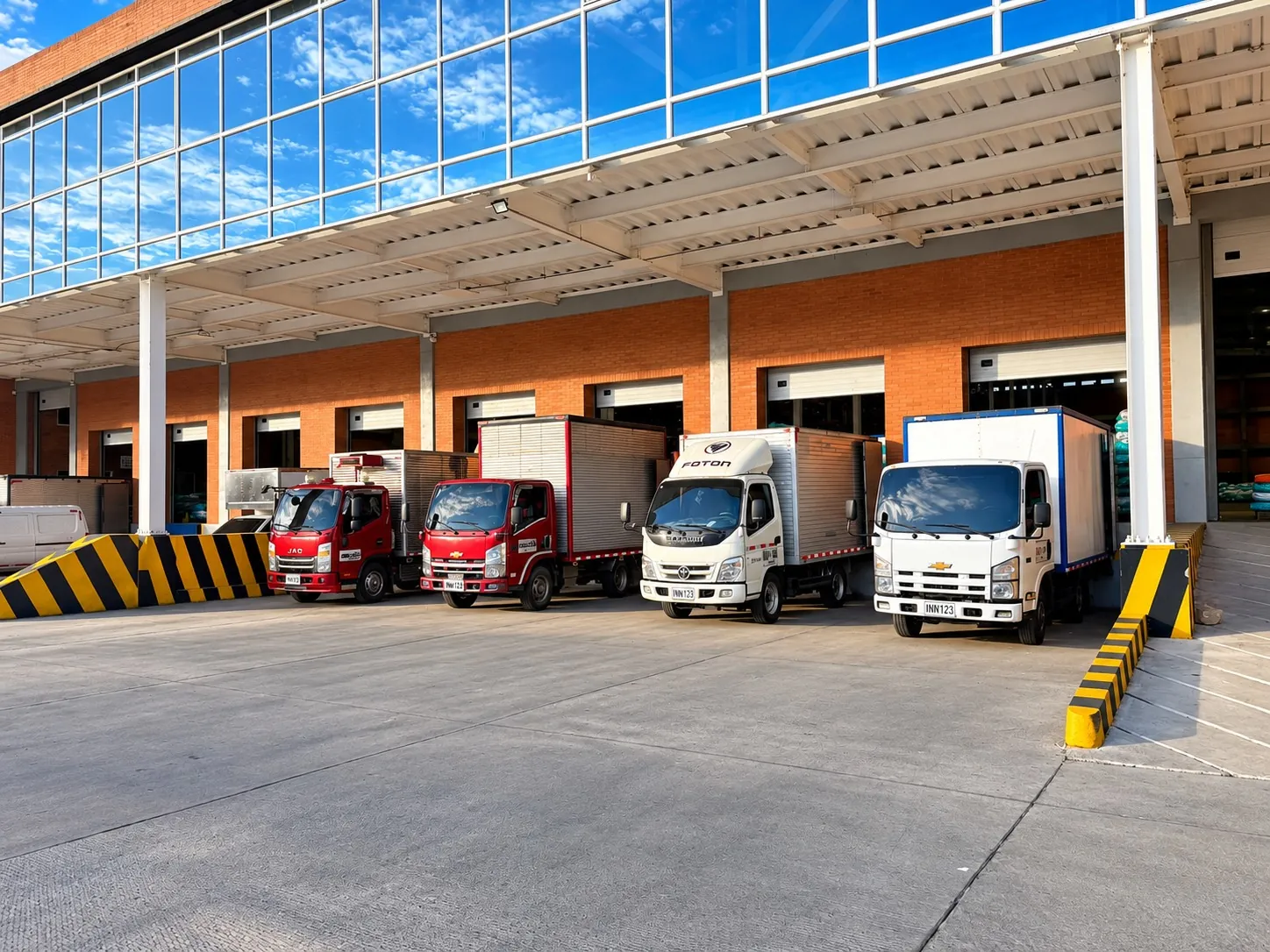 Fotografía de la operación logística INNOVALOG